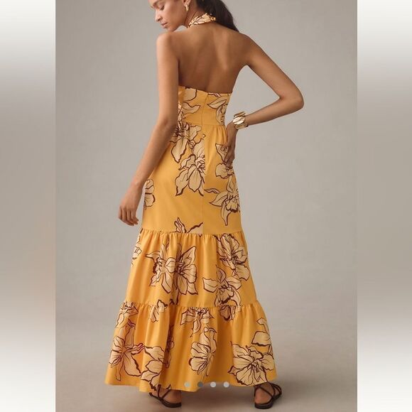 Hutch Floral Halter Maxi Dress - Picture 2 of 5